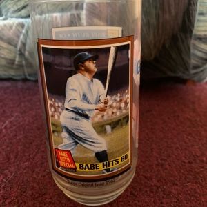 Babe Ruth Collectors Glass